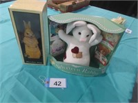 Velveteen Rabbit, Porcelain Lamp