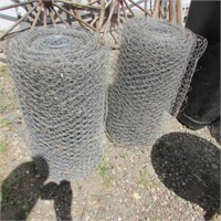 2 ROLLS OF CHICKEN WIRE