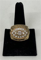 49ERS SUPERBOWL NFL GOLD RING