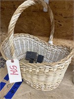 Basket w/Misc Stamps