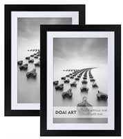 DOAI ART 24x36” Poster Frame Black 2 Pack