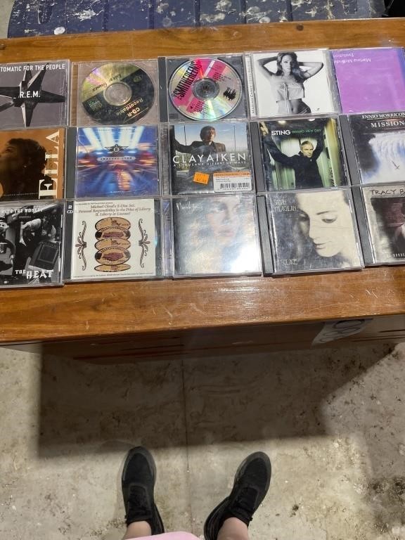 15 assorted cds