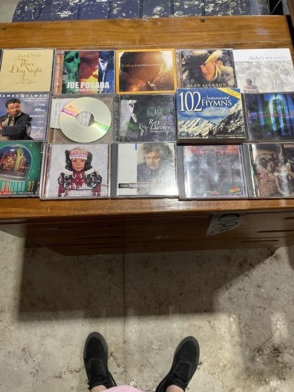 15 assorted cds