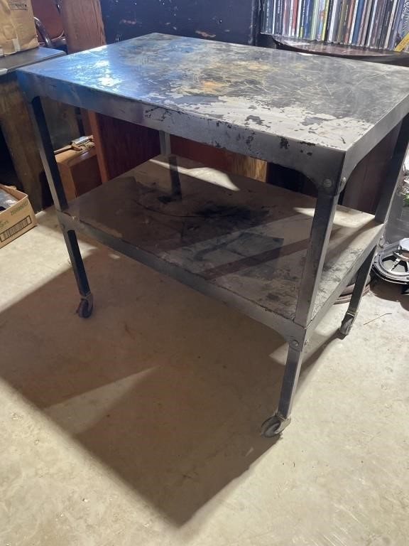 Metal self/table