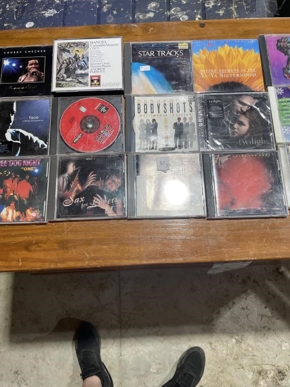 15 assorted cds