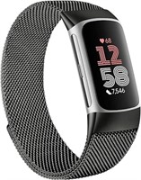 Amzpas Magnetic Band Compatible with Fitbit Charge