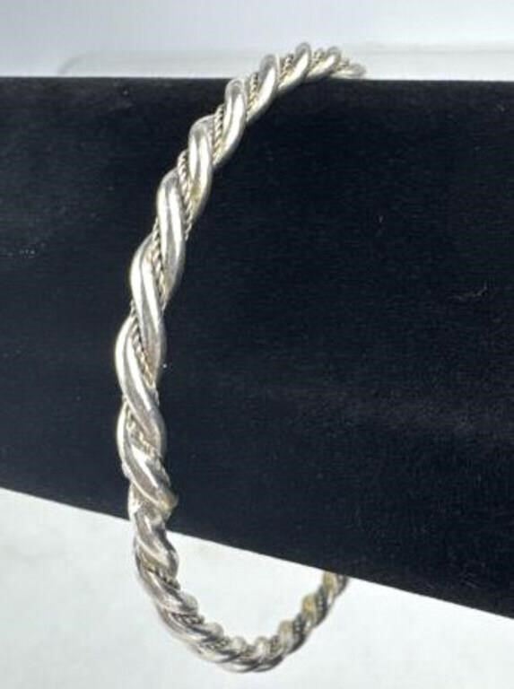 925 Silver Bangle Bracelet