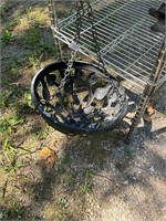 Light weight metal basket