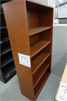 1 Wooden Bookcase (36"w x 14"d x 67"t)
