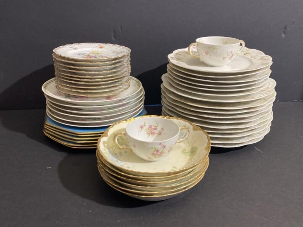 Large Grouping of French China