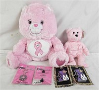 Pink Tober Breast Cancer Recognition Plush & Pins