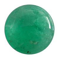 Natural 1.25mm Round Emerald Cabochon (aaa Grade)