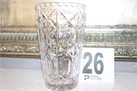 Crystal Vase - 8" Tall (R1)