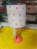 Pink table lamp