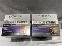 2 - L’Oreal Wrinkle Expert  Care Night Cream. 65+