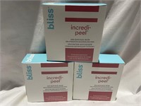 3 Boxes Bliss Incredi-Peel 10% Glycolic Acid