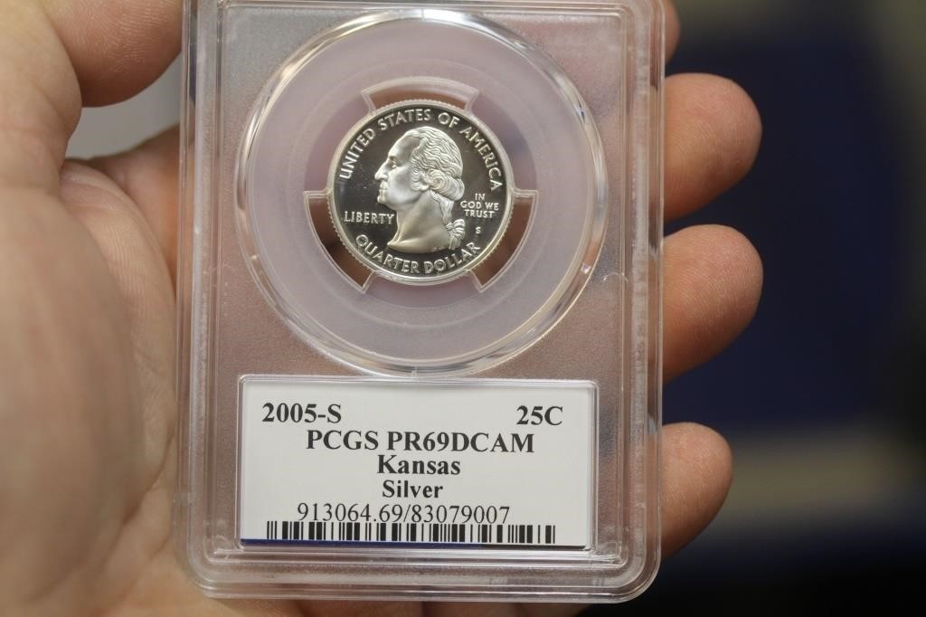 PCGS Graded Silver Quarter