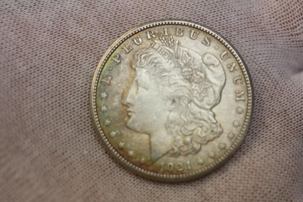 1921 Morgan Silver Dollar