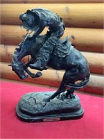 Bronze Frederic Remington Statue