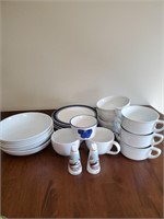 Blue and White Plates, Bowls and Cups / Kitchen