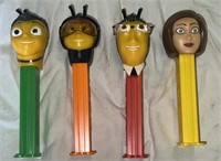 (4) Bees PEZ Dispensers