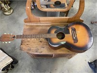 Framus Vintage Acoustic Guitar Has Some Chips