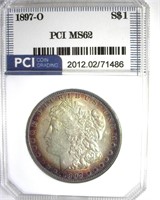 1897-O Morgan MS62 LISTS $2050