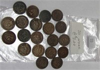 20 Assorted Indian Head Pennies worth $2 each