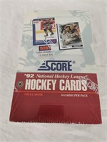 1992-93 US Score Hockey Trading Card Sealed Box