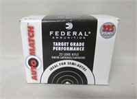 325 Rounds of Federal .22 Target Grade Ammo