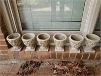 Lot  of Outdoor Floral Pots