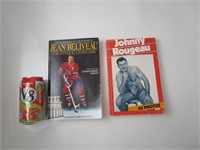 Livre de photos de Johnny Rougeau et livre sur