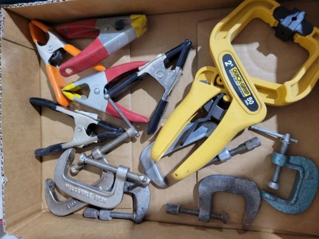 SMALLER CLAMPS & CLIPS