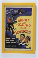 Abbott Costello Meet Frankenstein Framed Poster