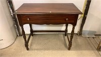 Malcolm Colonia Mahogany Desk with 1 drawer