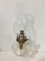 Finger Hold Oil Lamp with Shade