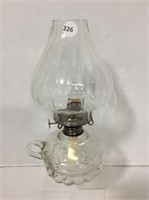 Finger Hold Oil Lamp with Shade
