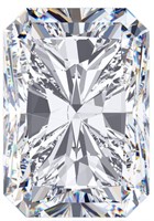 Radiant 2.14 carats H VS2 Certified Lab Diamond