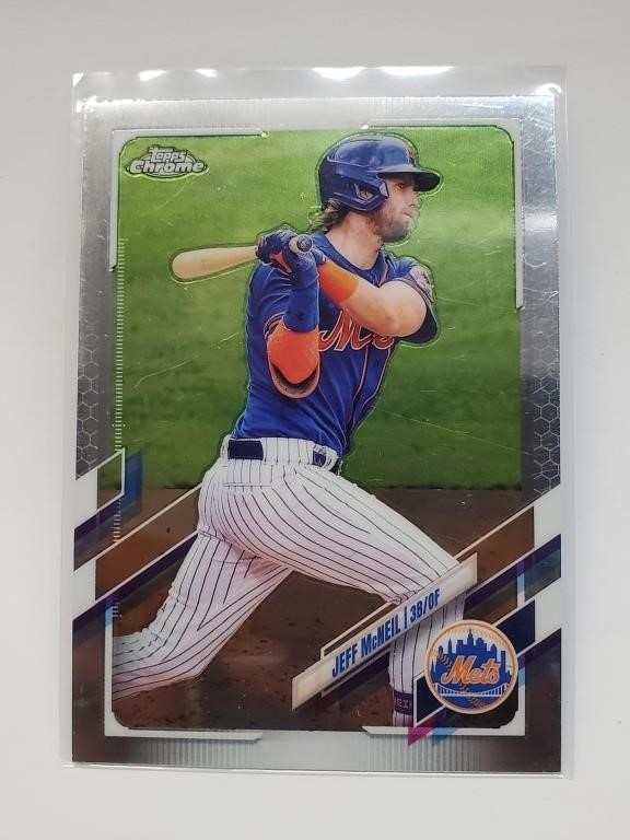 2021 Topps Chrome Jeff McNeil