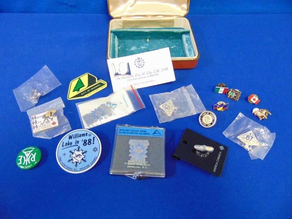 Olympic Pins, Hat Pins, Commemorative Buttons
