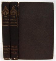 THATCHER-INDIAN BIOGRAPHY, (2) VOLUMES, 1873