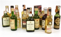 Collection of Scotch Mini Bottles (21)