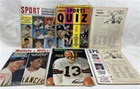 Lot Of 6 Vintage Sports Magazines