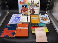 Spanish, German, Language Books