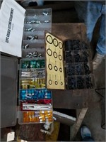 O rings, grease plugs and fuses
