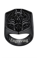 FAITHHEART ANUBIS RING STAINLESS STEEL EGYPTIAN