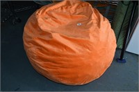 Sofa Sack Bean Bag Orange ~ Memory Foam