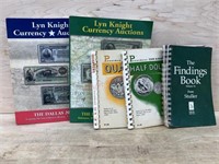 5 Currency collectible guide books