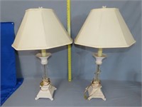 Pair of Decorator Lamps
