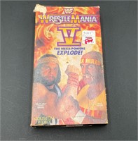 WrestleMania V Mega-Powers WWF 1989 VHS Tape
